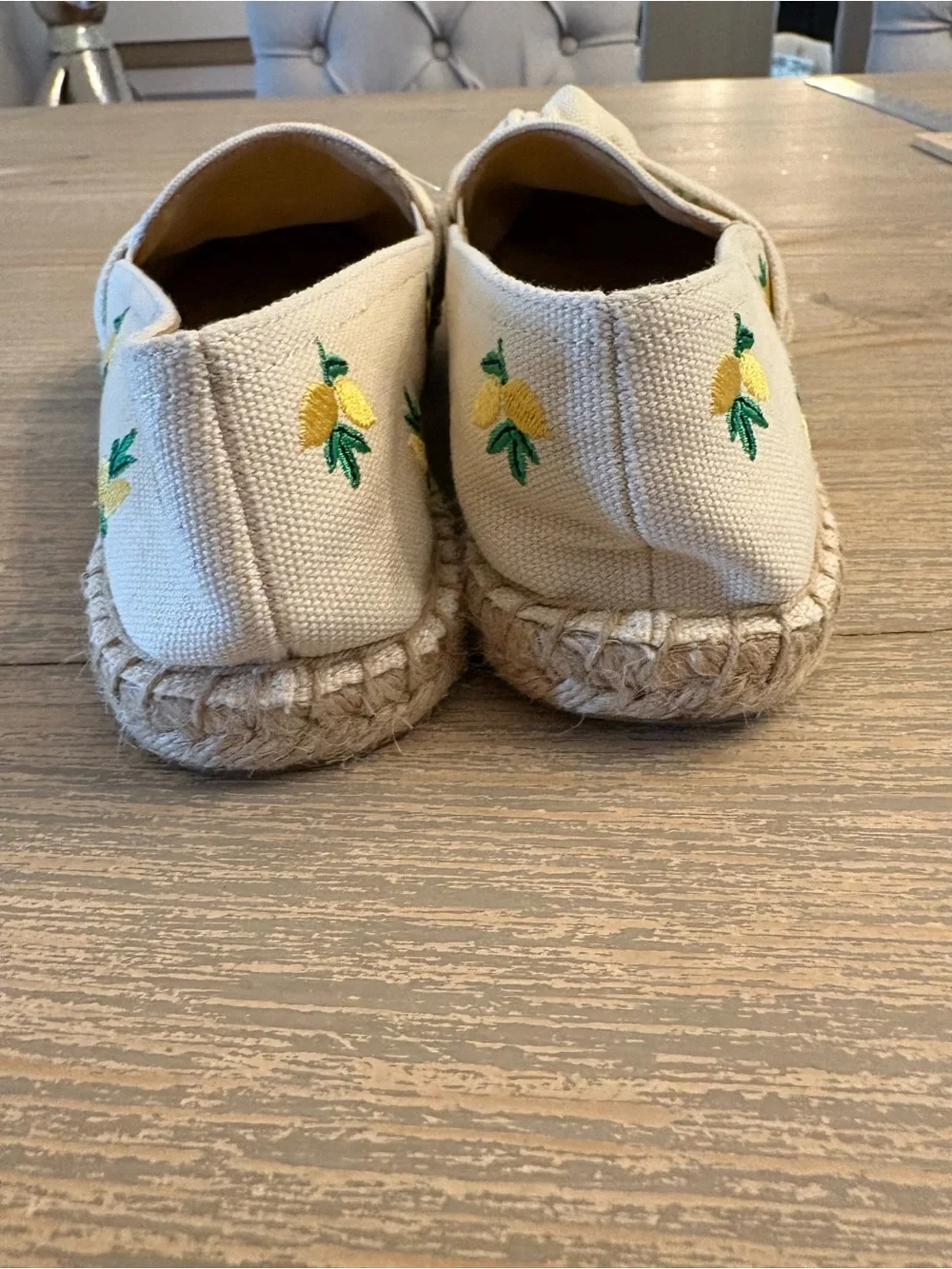 Talbots cream espadrille